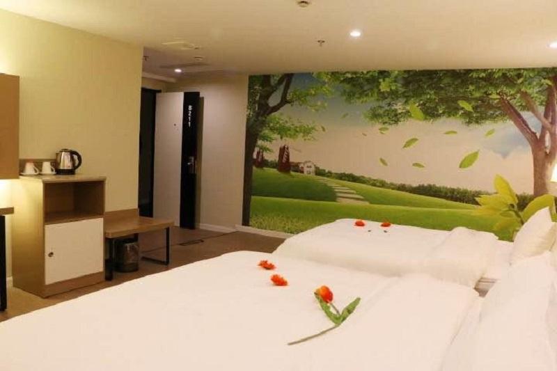 Shanghai Dihang Boutique Hotel Pudong Airport Branch - Provides Shuttle Service To Pudong Airport And Disneyland Luaran gambar